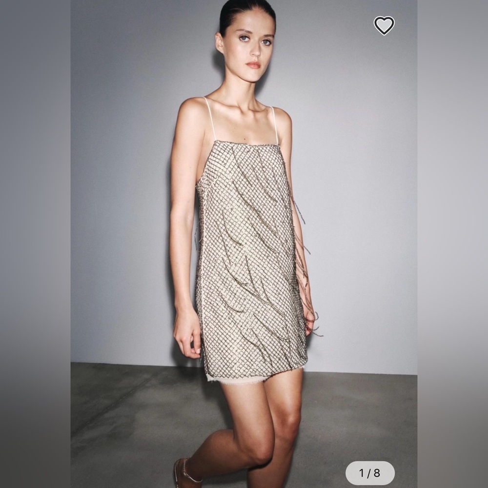 🔥🔥Zara beaded ZW collection dress - Picture 5 of 7